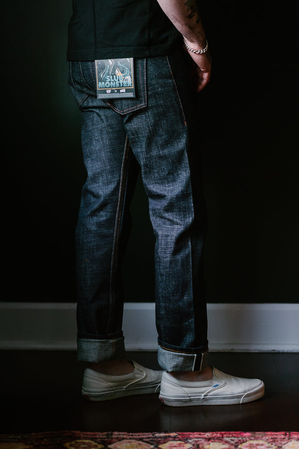 14.5oz - Slub Monster Selvedge - Weird Guy