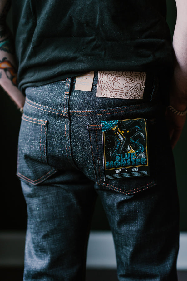 14.5oz - Slub Monster Selvedge - Weird Guy