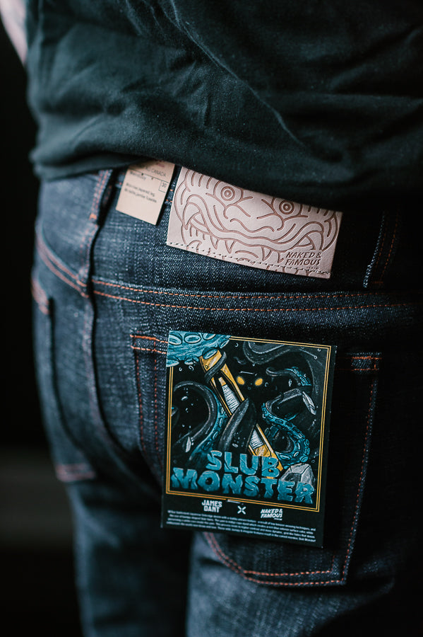 14.5oz - Slub Monster Selvedge - Weird Guy