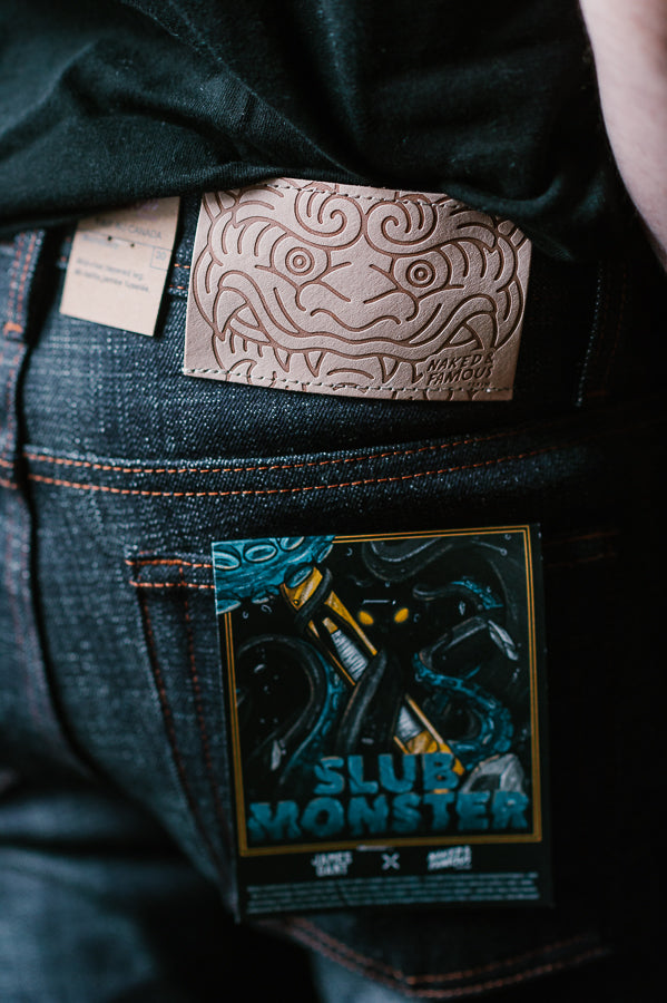 14.5oz - Slub Monster Selvedge - Weird Guy