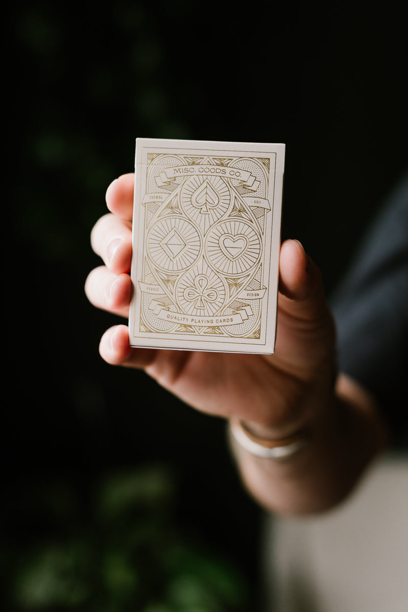 Ivory Deck of Playing Cards