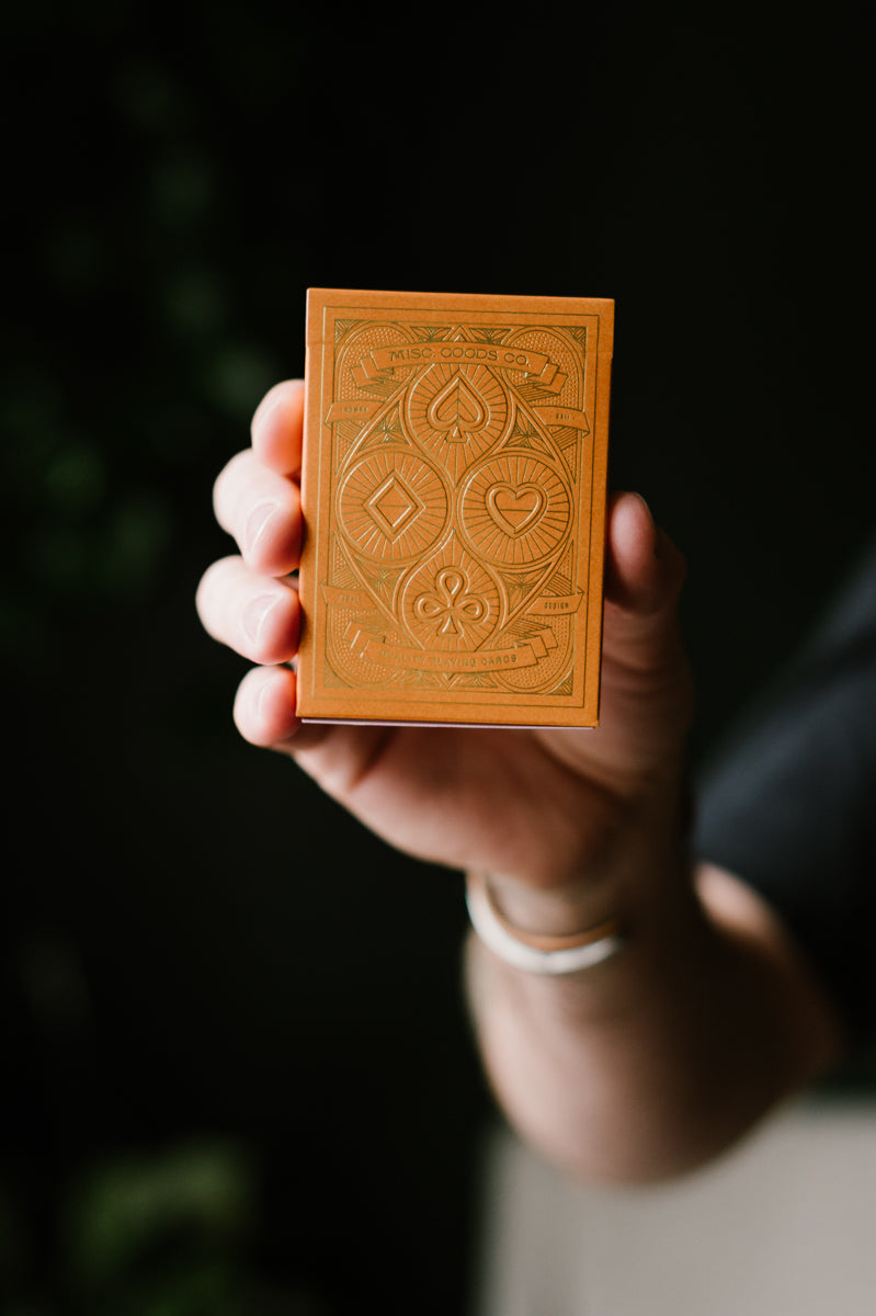 Sandstone Deck of Playing Cards