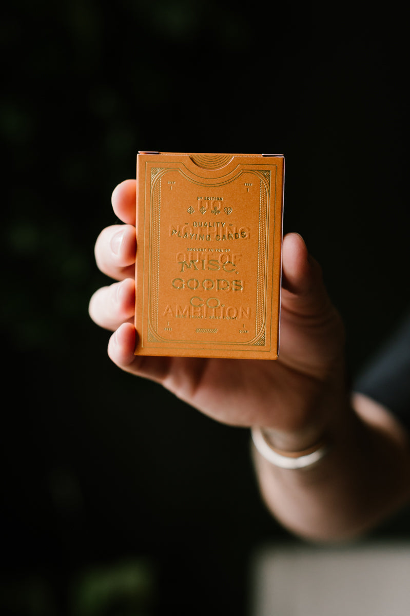 Sandstone Deck of Playing Cards