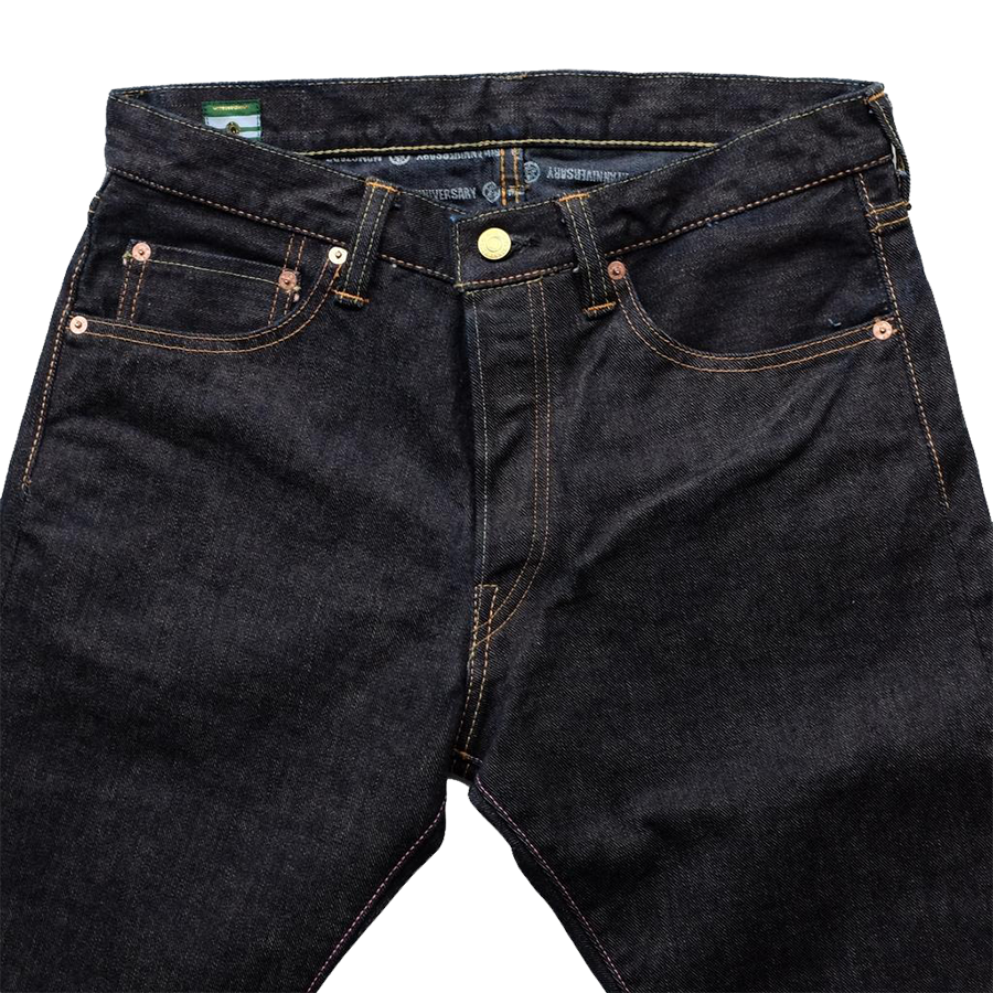 15THL01 - 15.7oz Anniversary Selvedge Jeans Left Hand Twill - Narrow Tapered