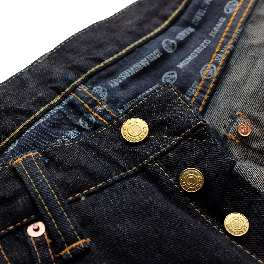 15THL01 - 15.7oz Anniversary Selvedge Jeans Left Hand Twill - Narrow Tapered