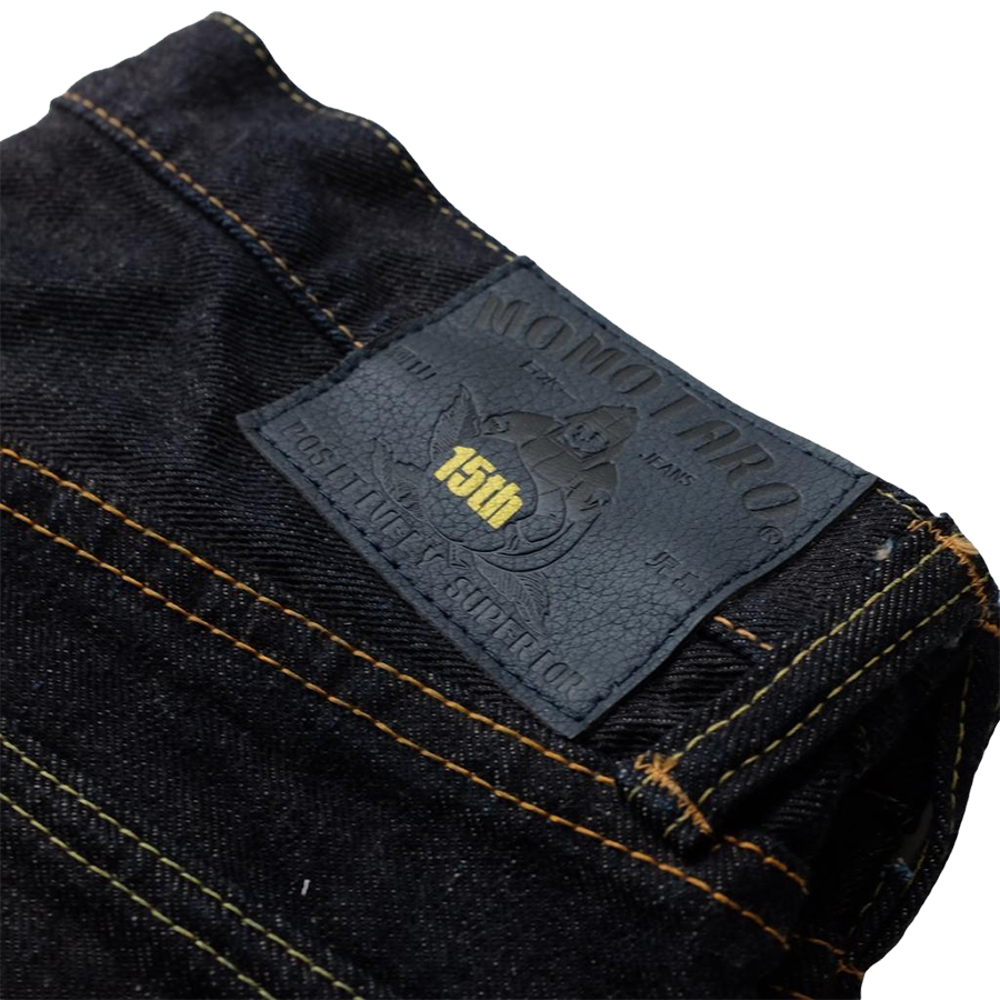 15THL01 - 15.7oz Anniversary Selvedge Jeans Left Hand Twill - Narrow Tapered