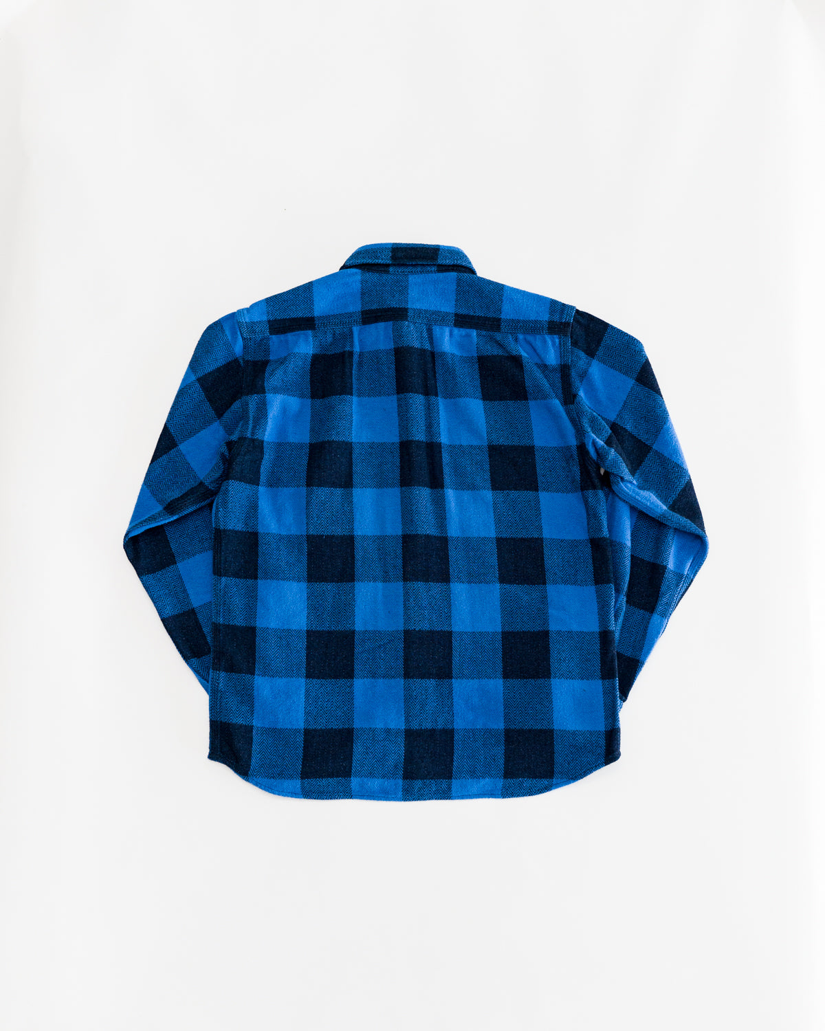 MLS1010M23 - Original Herringbone Check Shirt - Indigo