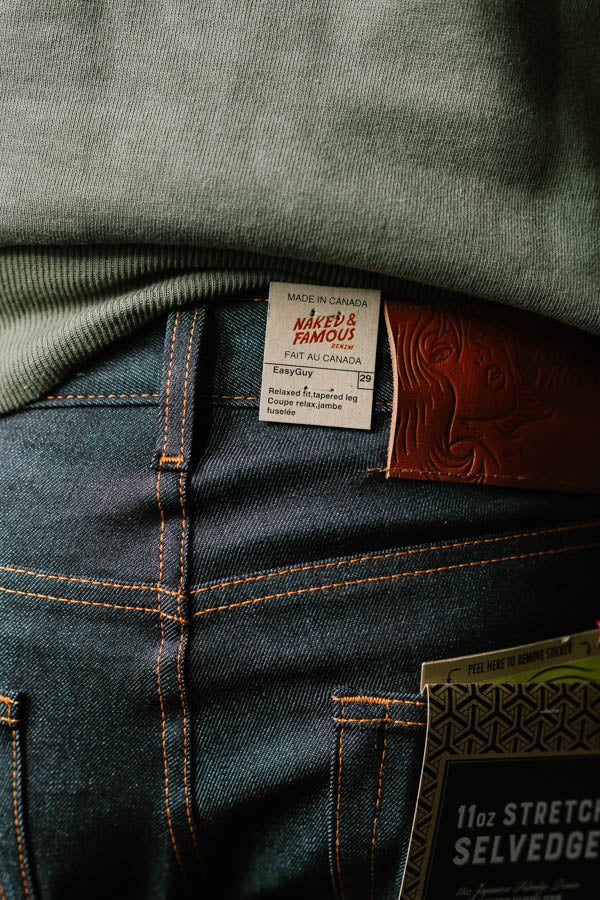 11oz - Stretch Selvedge - Easy Guy