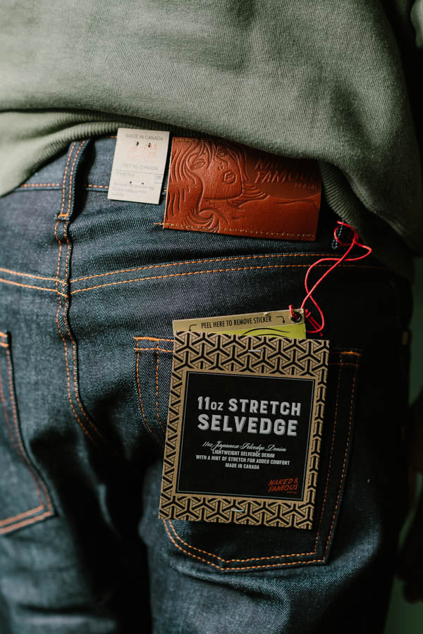 11oz - Stretch Selvedge - Easy Guy