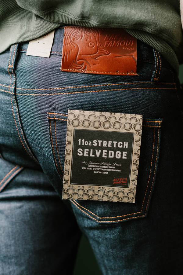 11oz - Stretch Selvedge - Super Guy