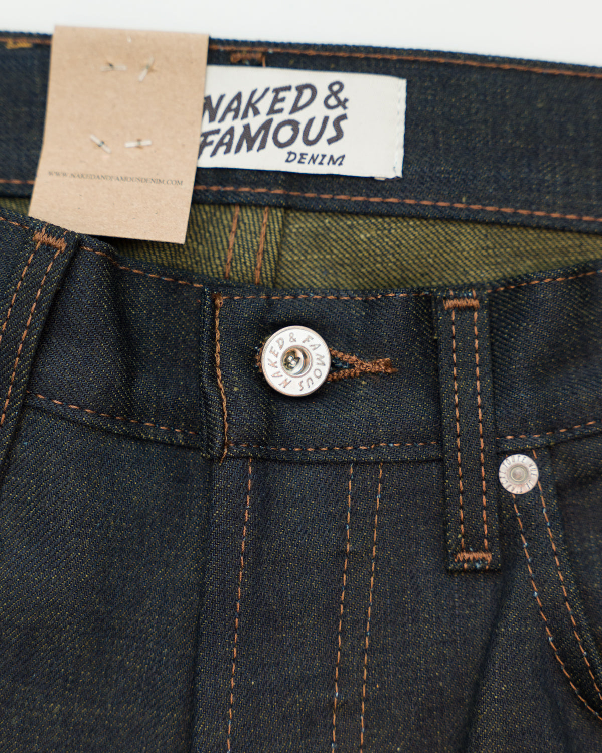 12oz Catechu Selvedge - Weird Guy