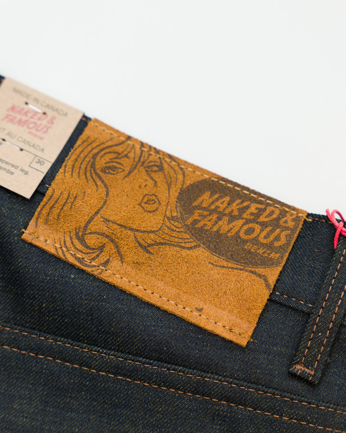 12oz Catechu Selvedge - Weird Guy