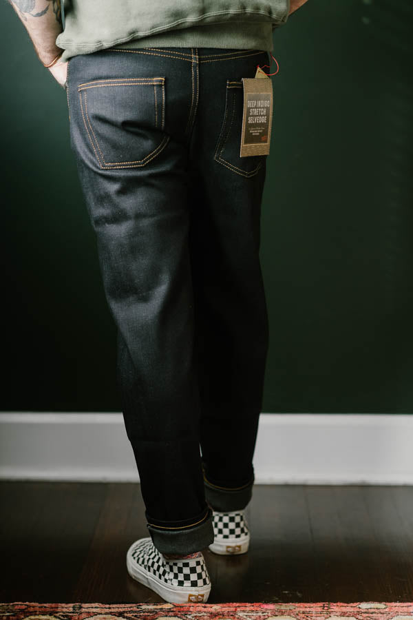 12oz - Deep Indigo Stretch Selvedge - Easy Guy