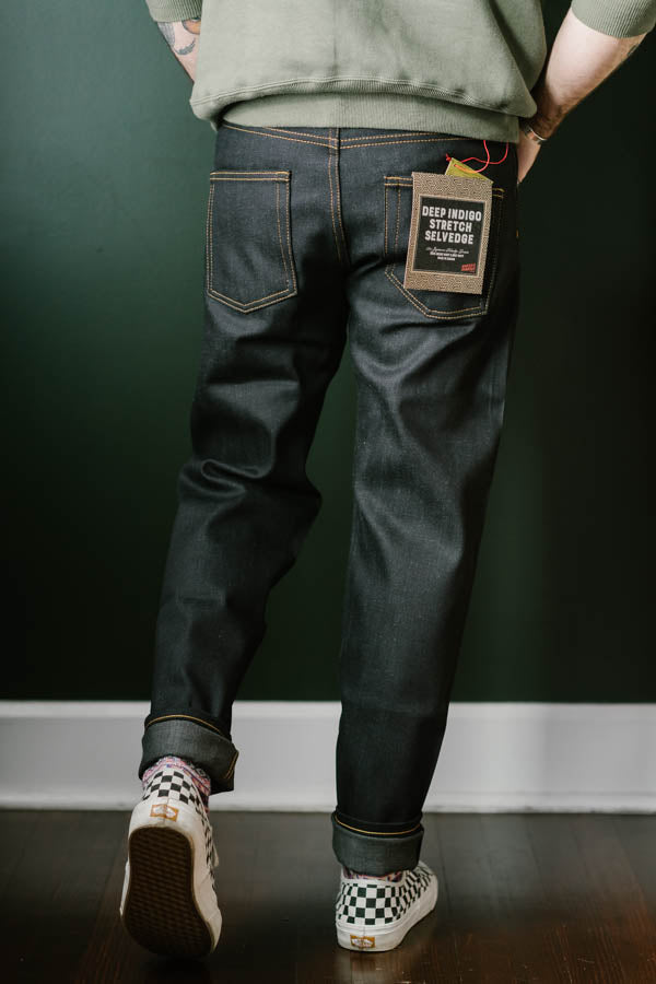 12oz - Deep Indigo Stretch Selvedge - Easy Guy