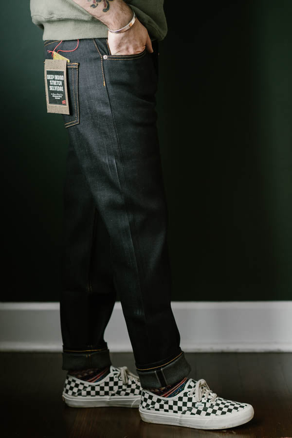 12oz - Deep Indigo Stretch Selvedge - Easy Guy