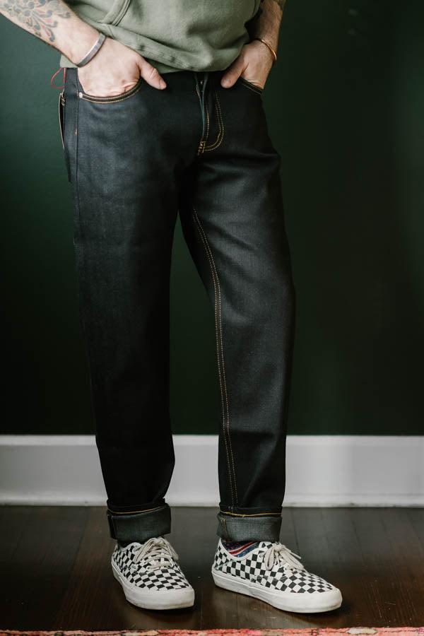 12oz - Deep Indigo Stretch Selvedge - Easy Guy