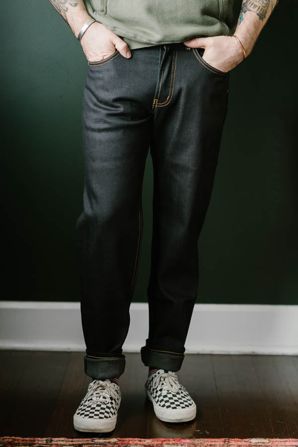 12oz - Deep Indigo Stretch Selvedge - Easy Guy