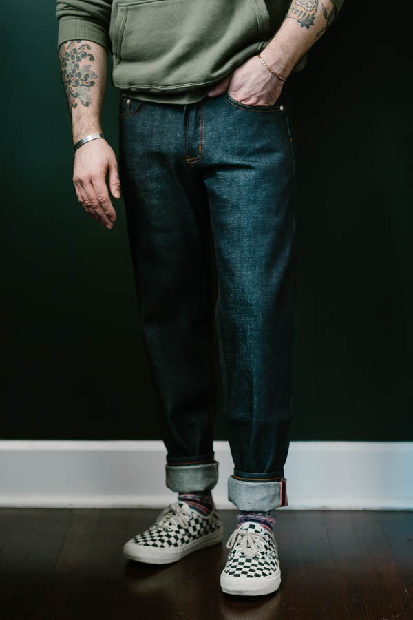 14.5oz - Dirty Fade Indigo Selvedge - Easy Guy