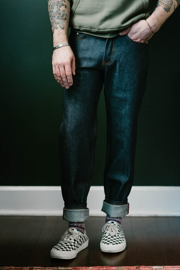 14.5oz - Dirty Fade Indigo Selvedge - Easy Guy