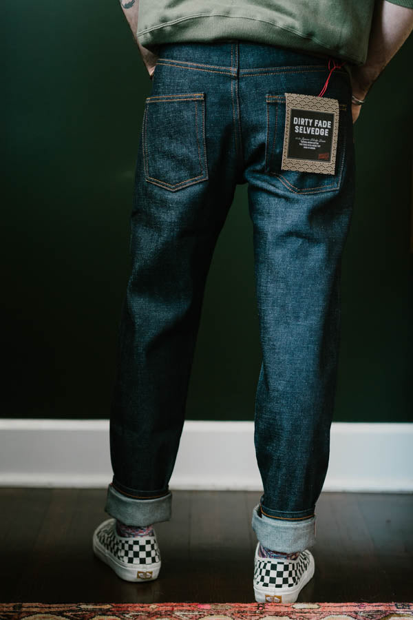 14.5oz - Dirty Fade Indigo Selvedge - Easy Guy