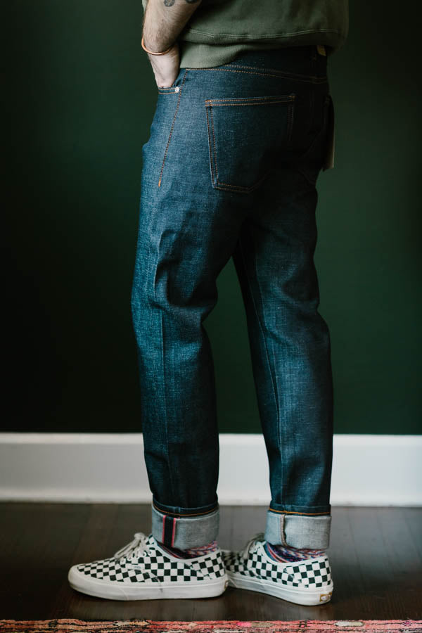 14.5oz - Dirty Fade Indigo Selvedge - Super Guy