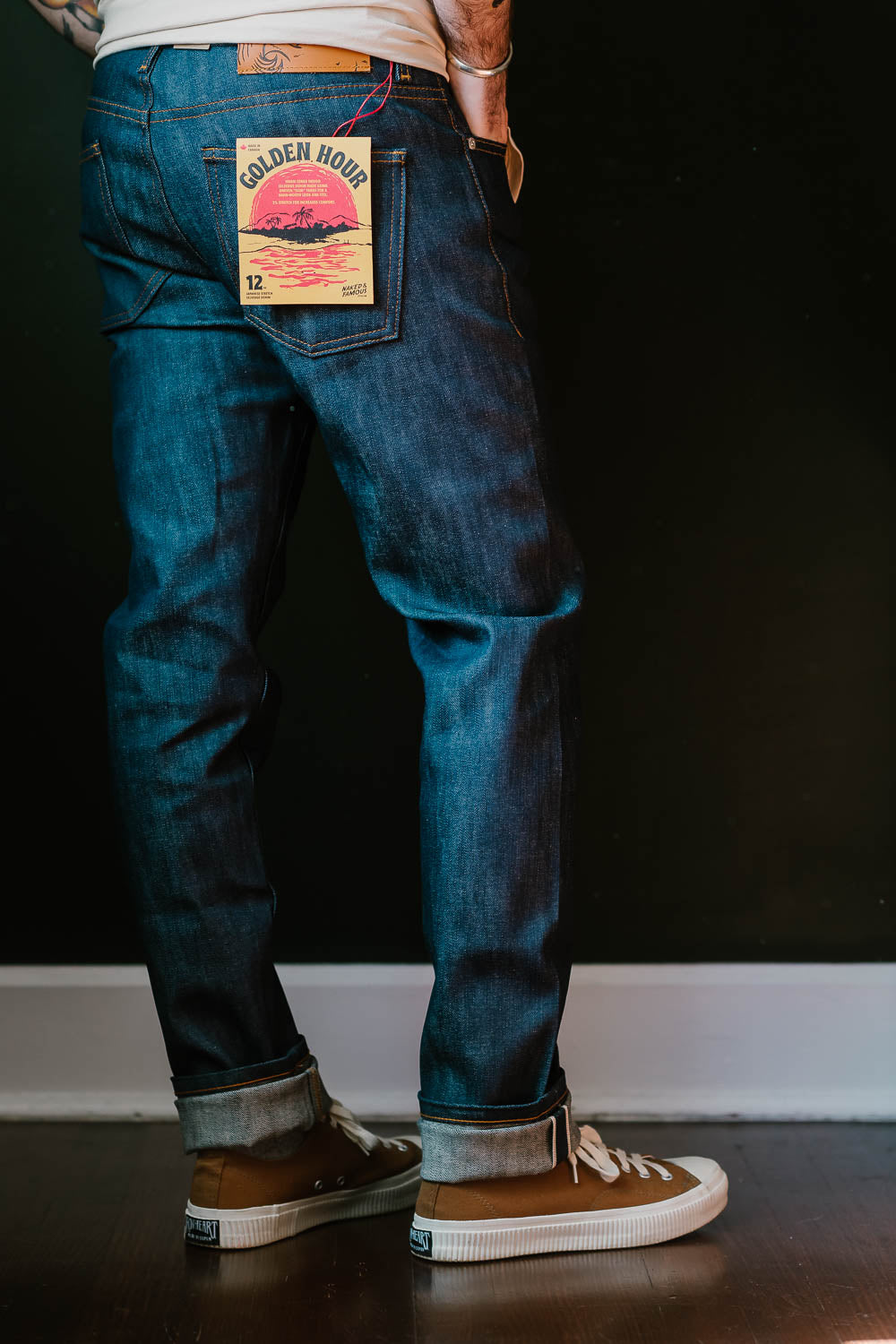 12oz - Golden Hour Stretch Selvedge - Super Guy