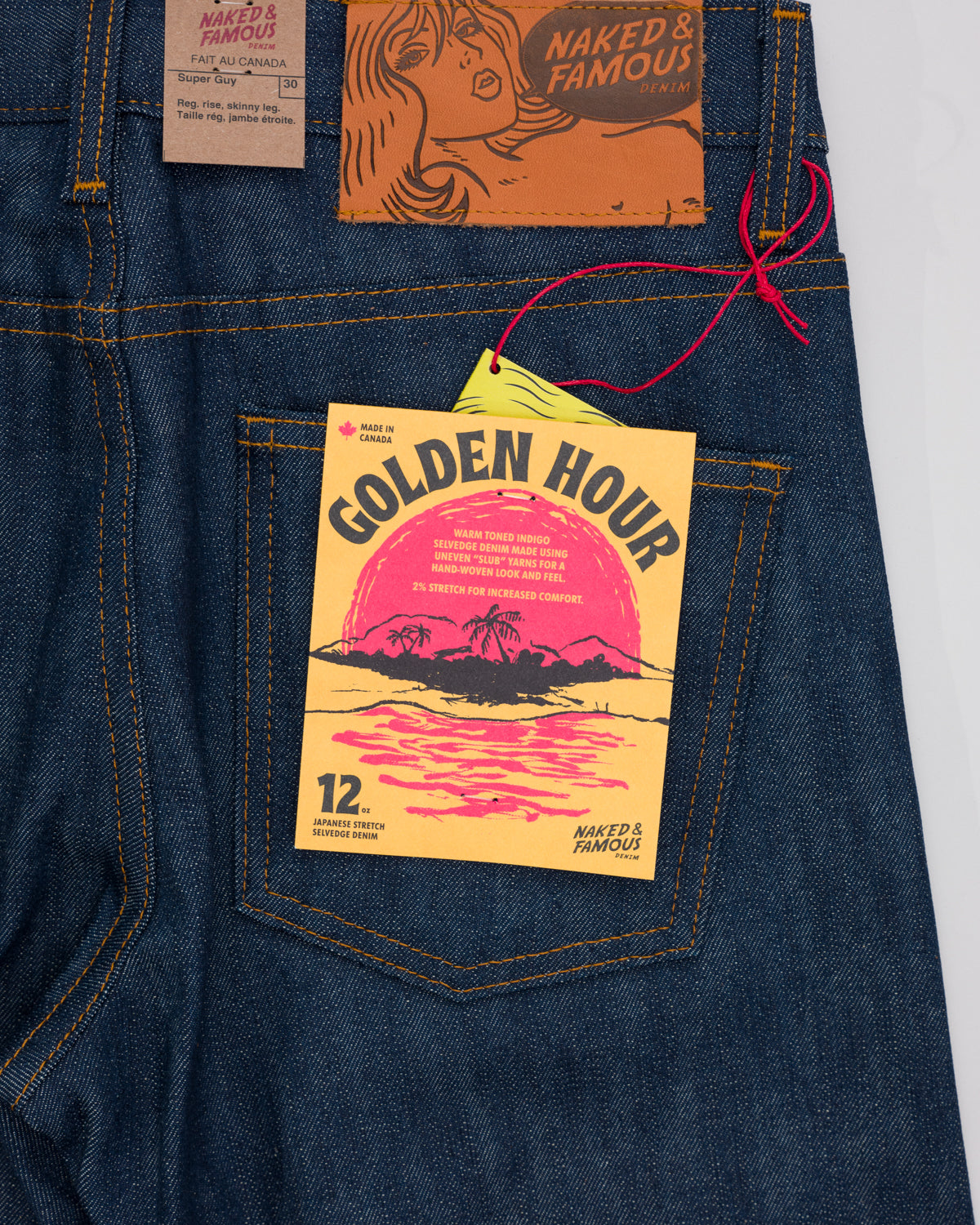 12oz - Golden Hour Stretch Selvedge - Super Guy