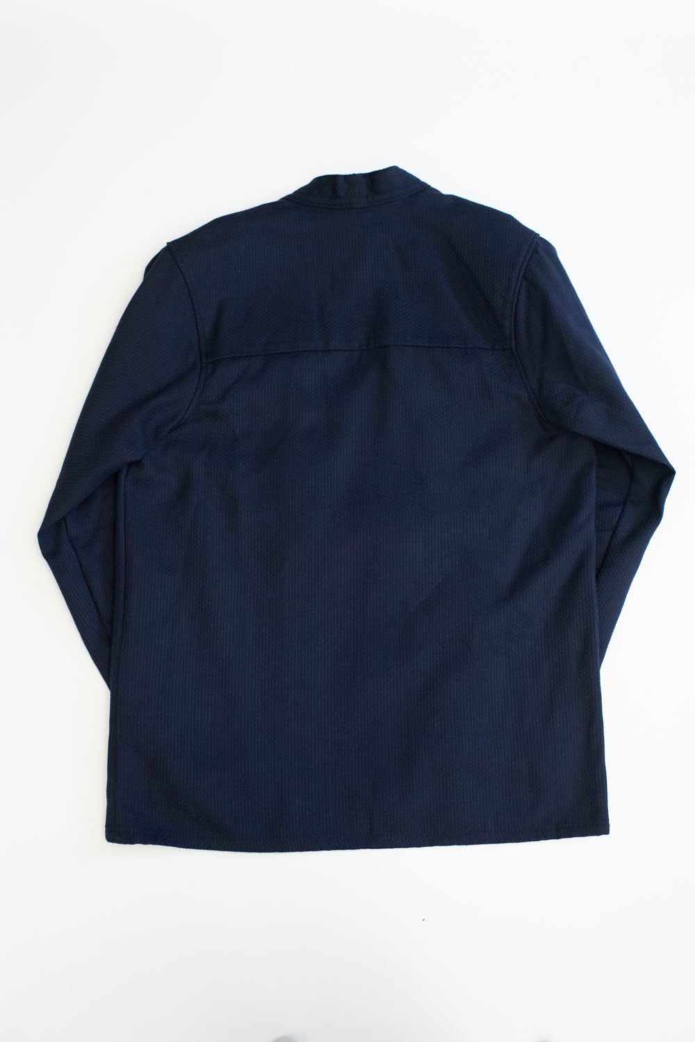 Kimono Shirt - Sashiko Double Gauze - Indigo