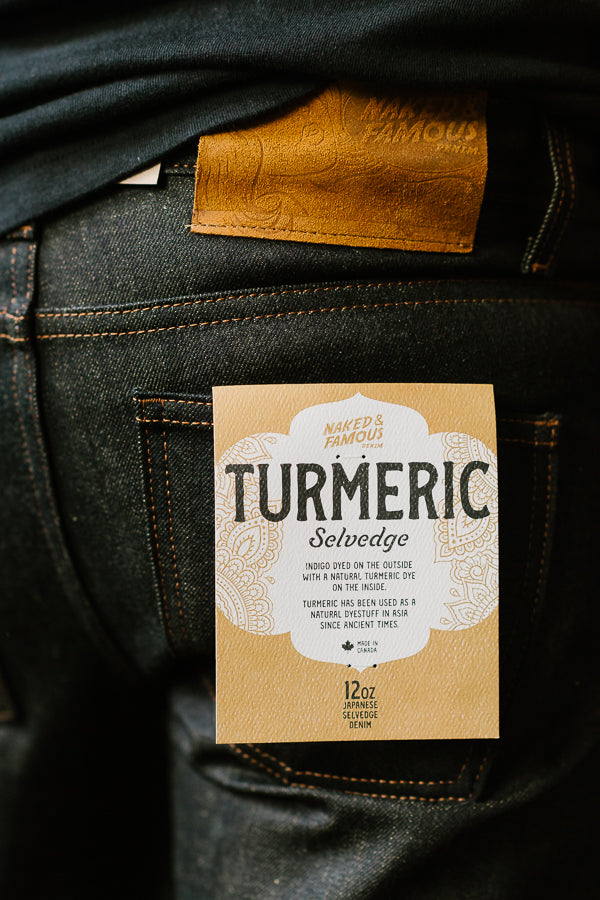 12oz Turmeric Selvedge - Super Guy