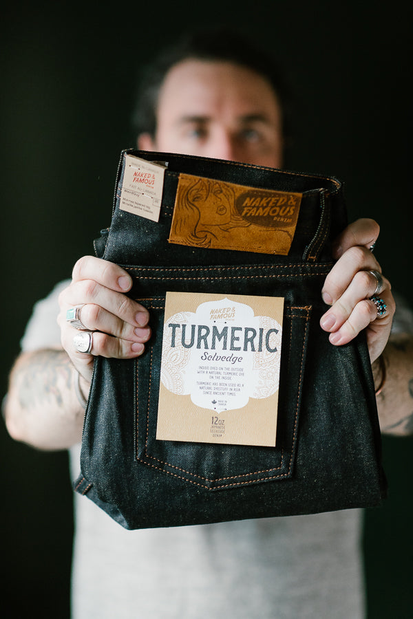 12oz Turmeric Selvedge - Super Guy