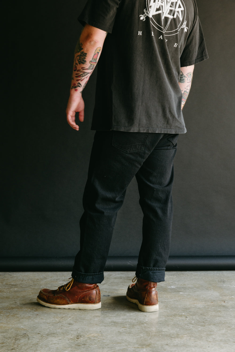 107W - Ivy Fit Denim - Black O/W