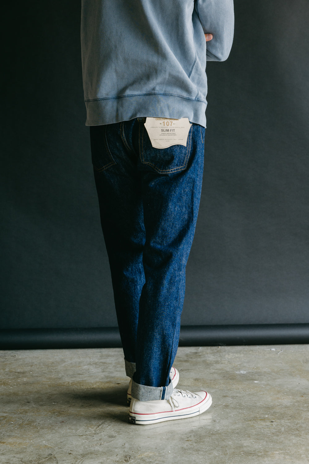 107 - Ivy Fit Selvedge Denim - Indigo O/W