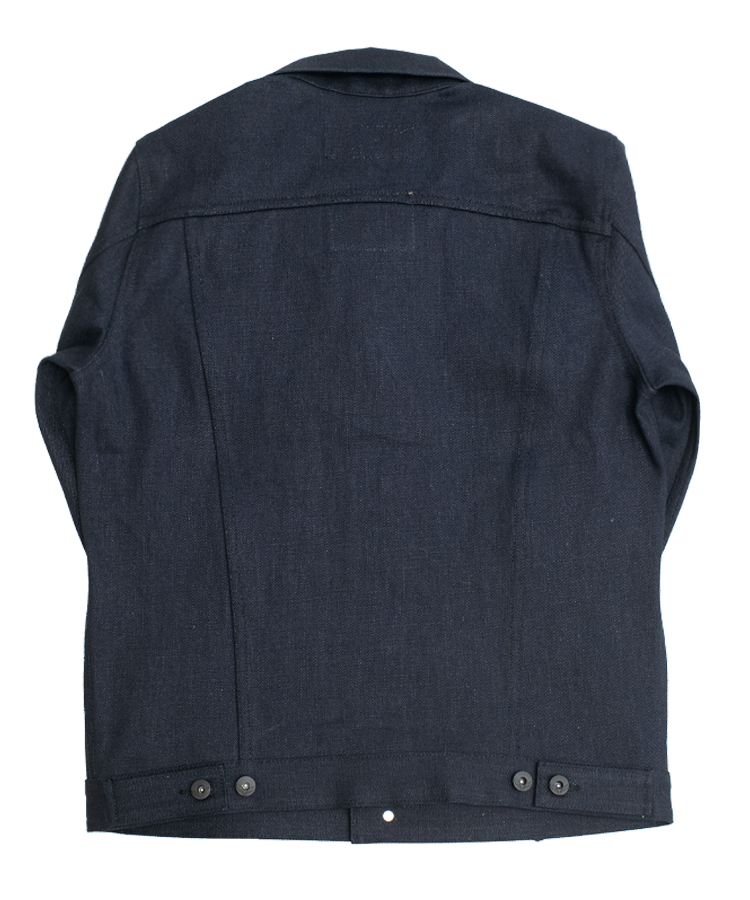 RGT x James Dant - 17oz Cryptic Supply Jacket - Indigo x Black