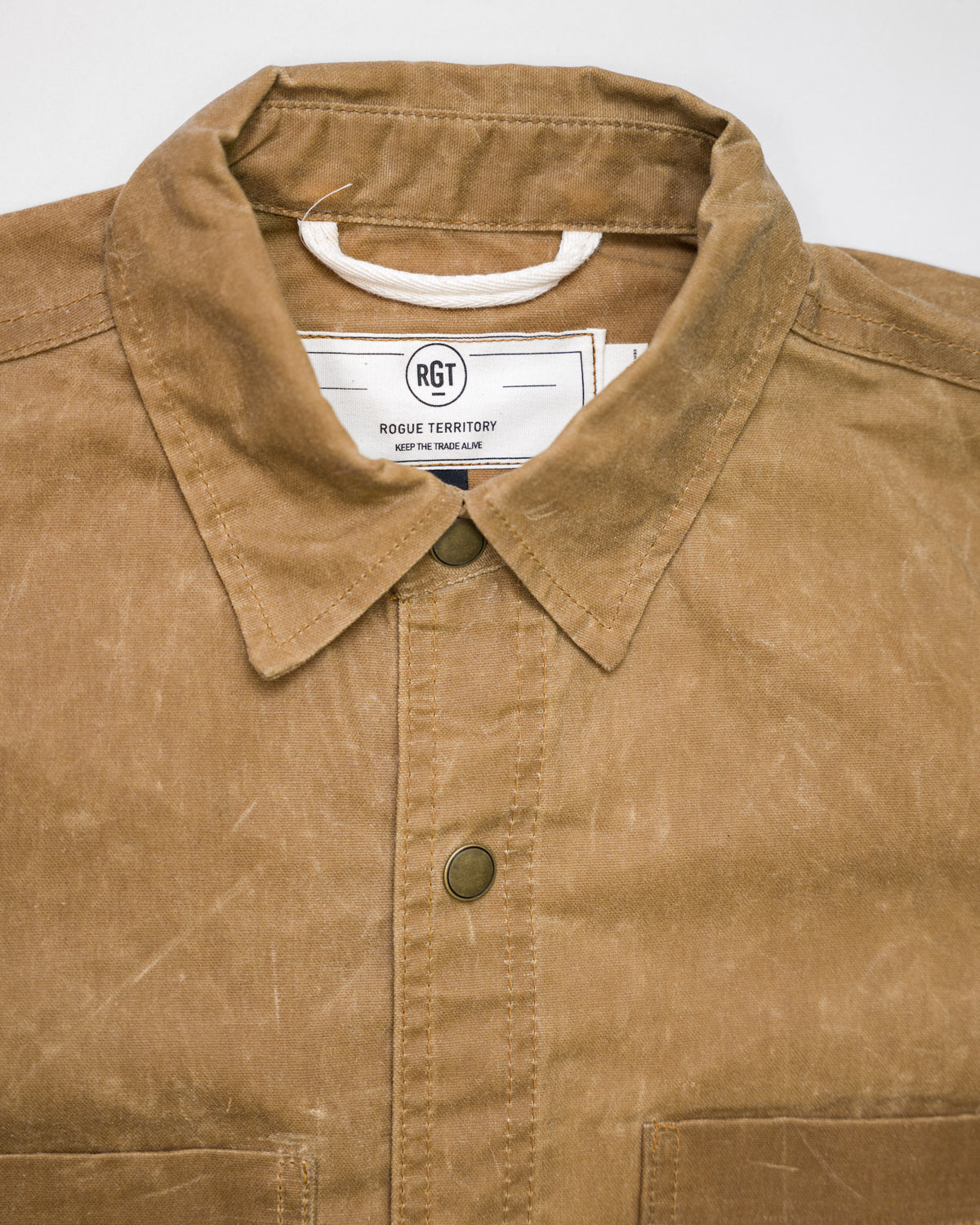 Patrol Shirt Waxed - Tan