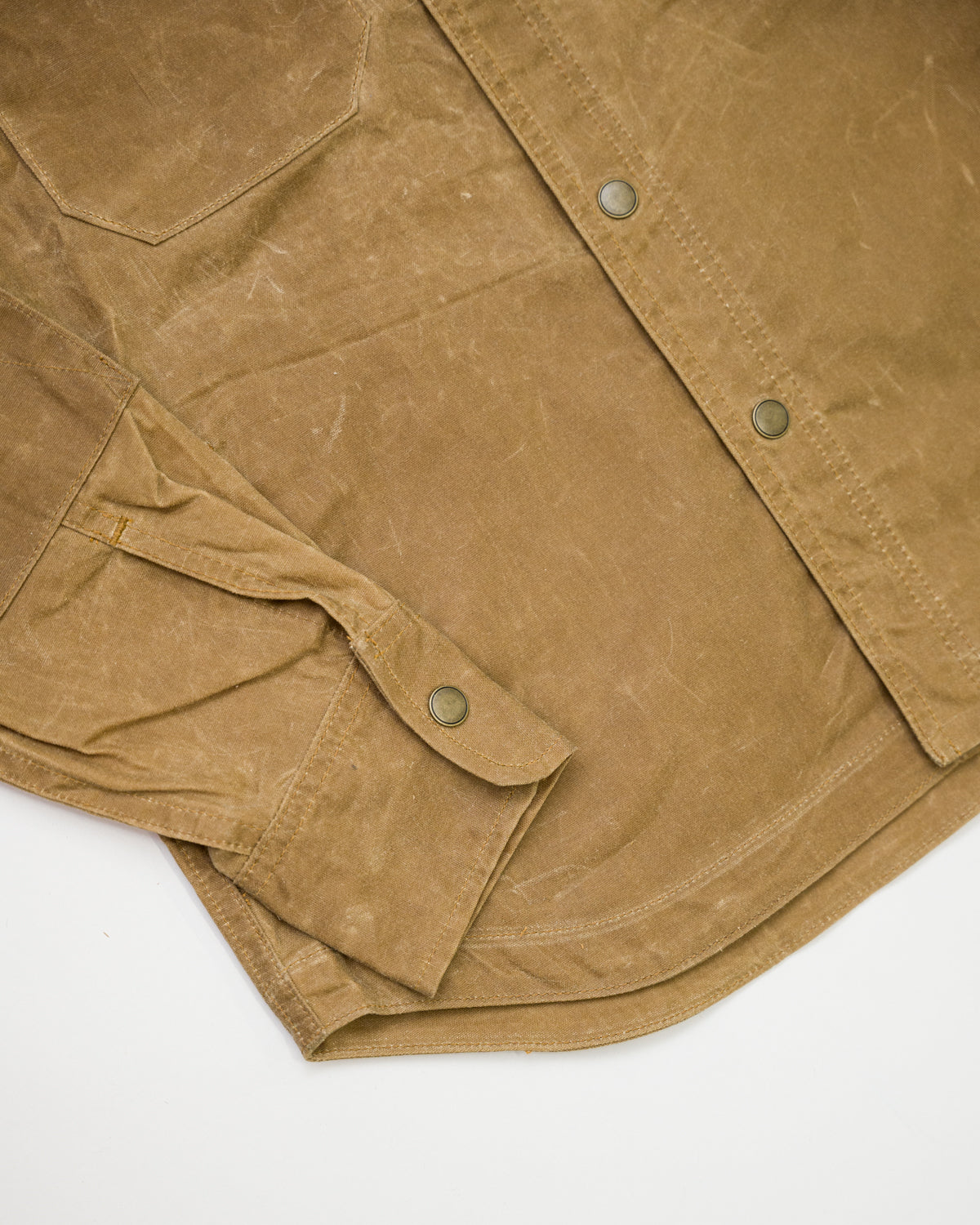 Patrol Shirt Waxed - Tan