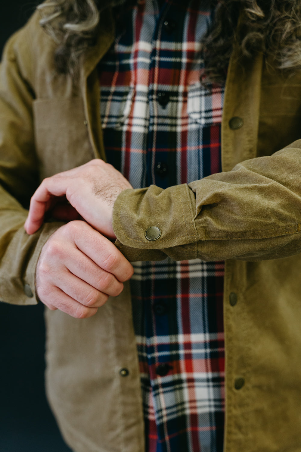 Patrol Shirt Waxed - Tan