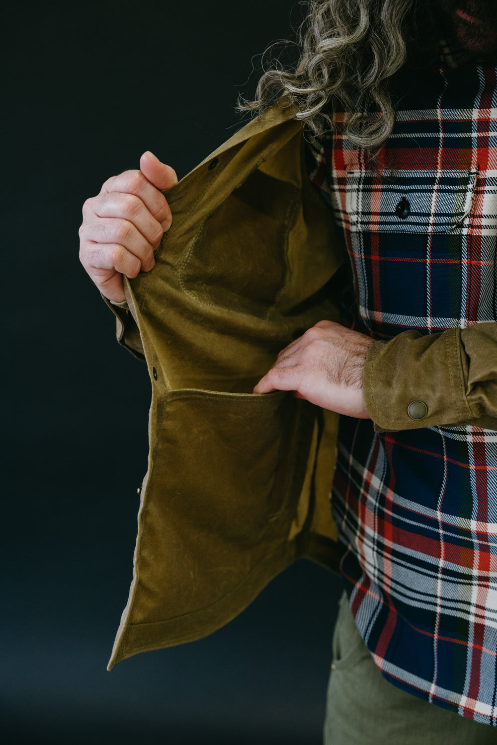 Patrol Shirt Waxed - Tan