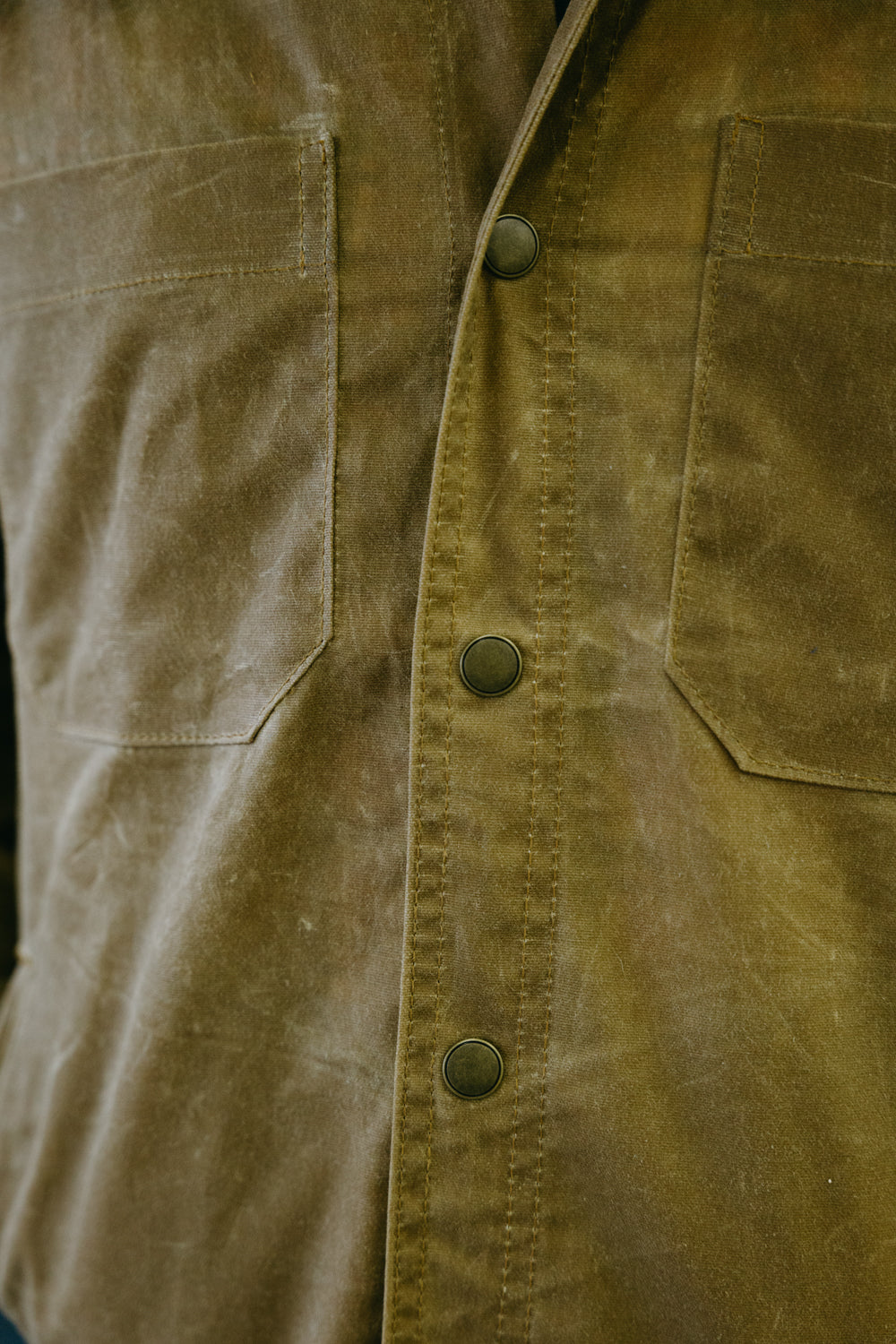 Patrol Shirt Waxed - Tan