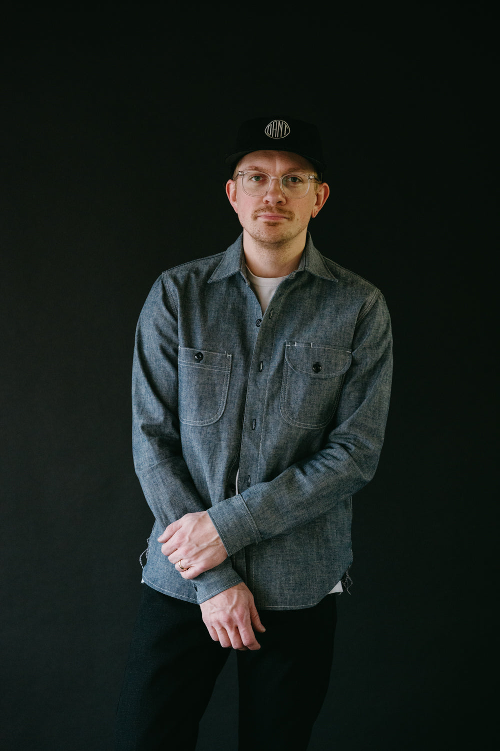 12oz Work Shirt - Light Indigo Canvas