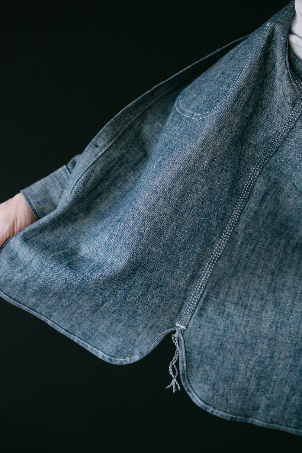 12oz Work Shirt - Light Indigo Canvas