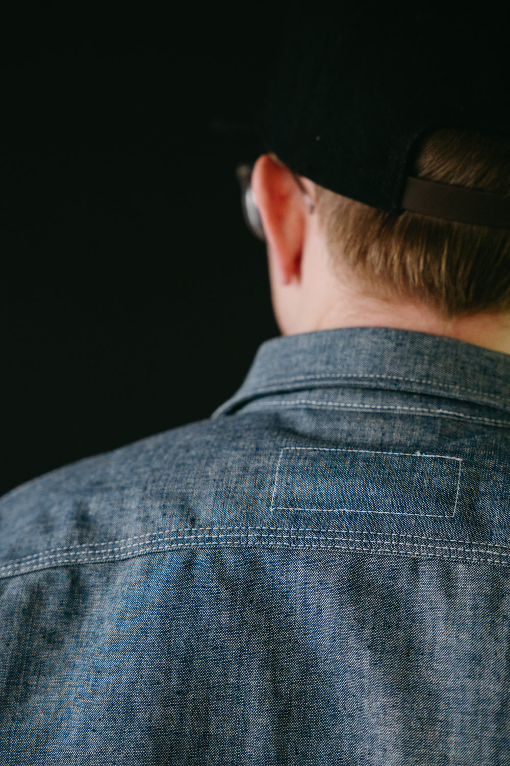 12oz Work Shirt - Light Indigo Canvas