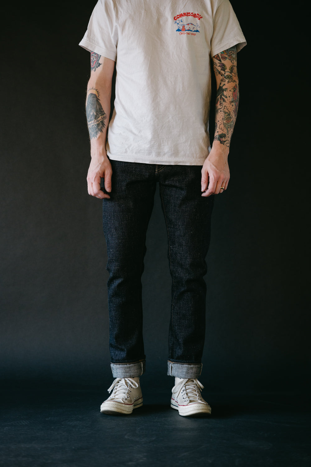 17oz - Cryptic Indigo Selvedge - Silveridge Fit