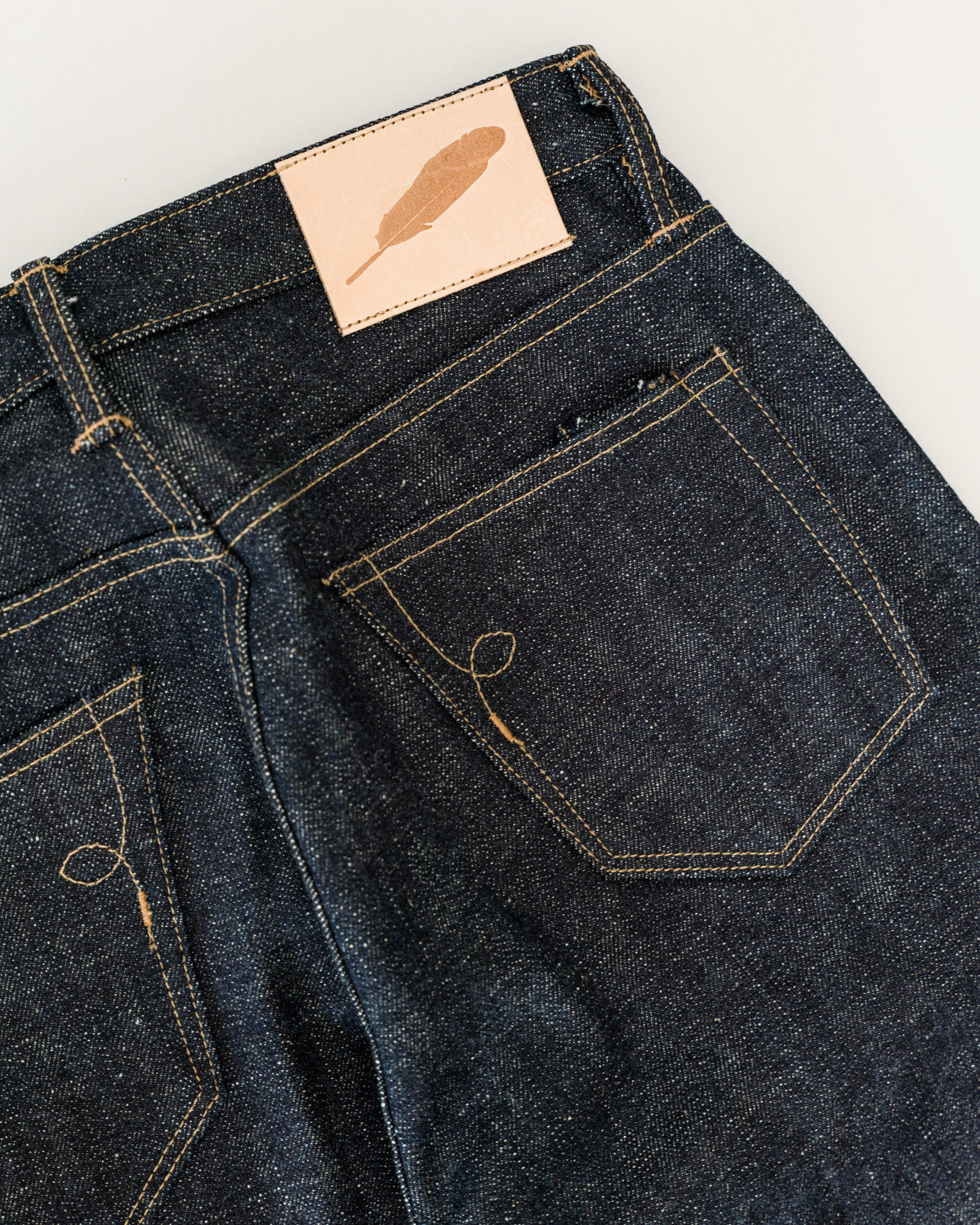 17oz - Cryptic Indigo Selvedge - Stanton Fit