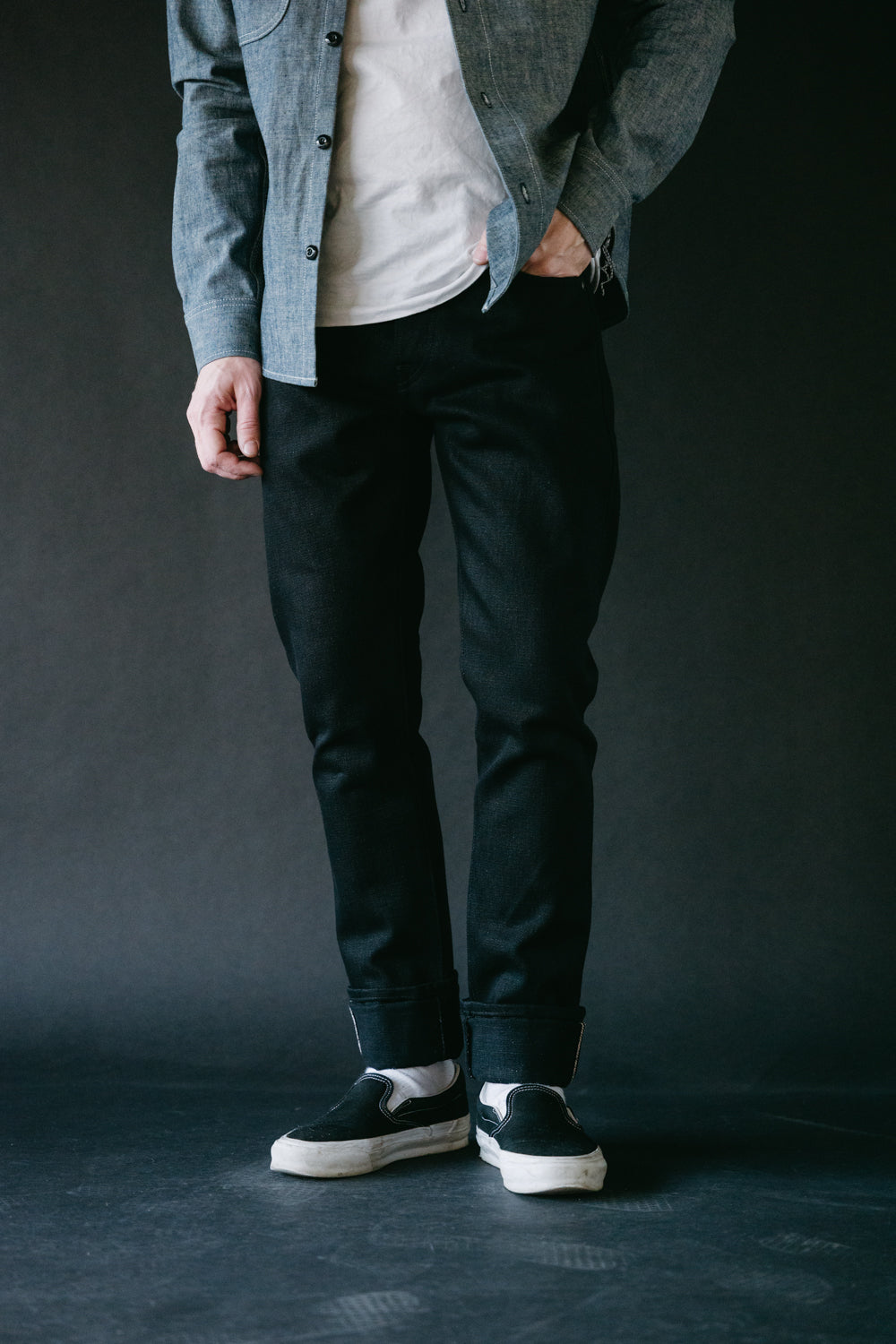 17oz - Cryptic Stealth Selvedge - SK Fit