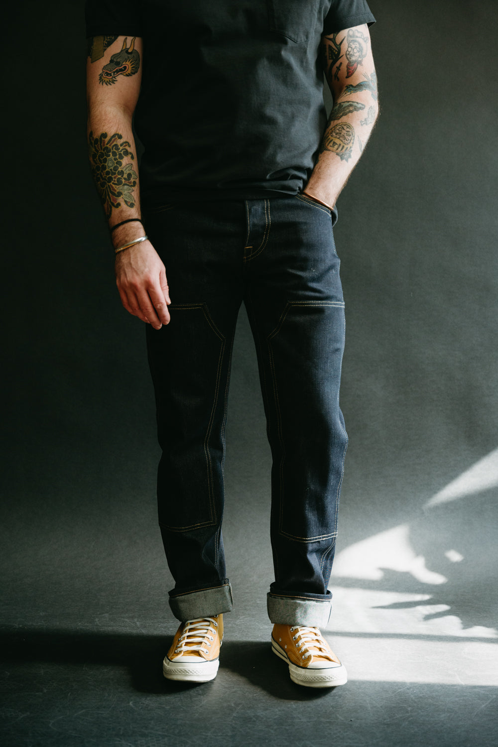 12oz - Broken Twill Double Knee Pant - Stanton Fit