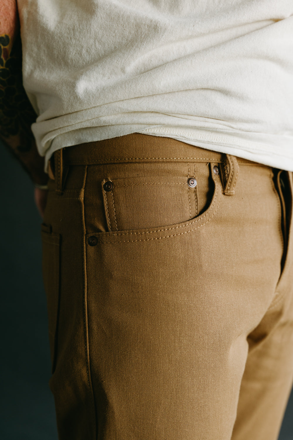 11oz - Copper Selvedge Canvas - Silveridge Fit