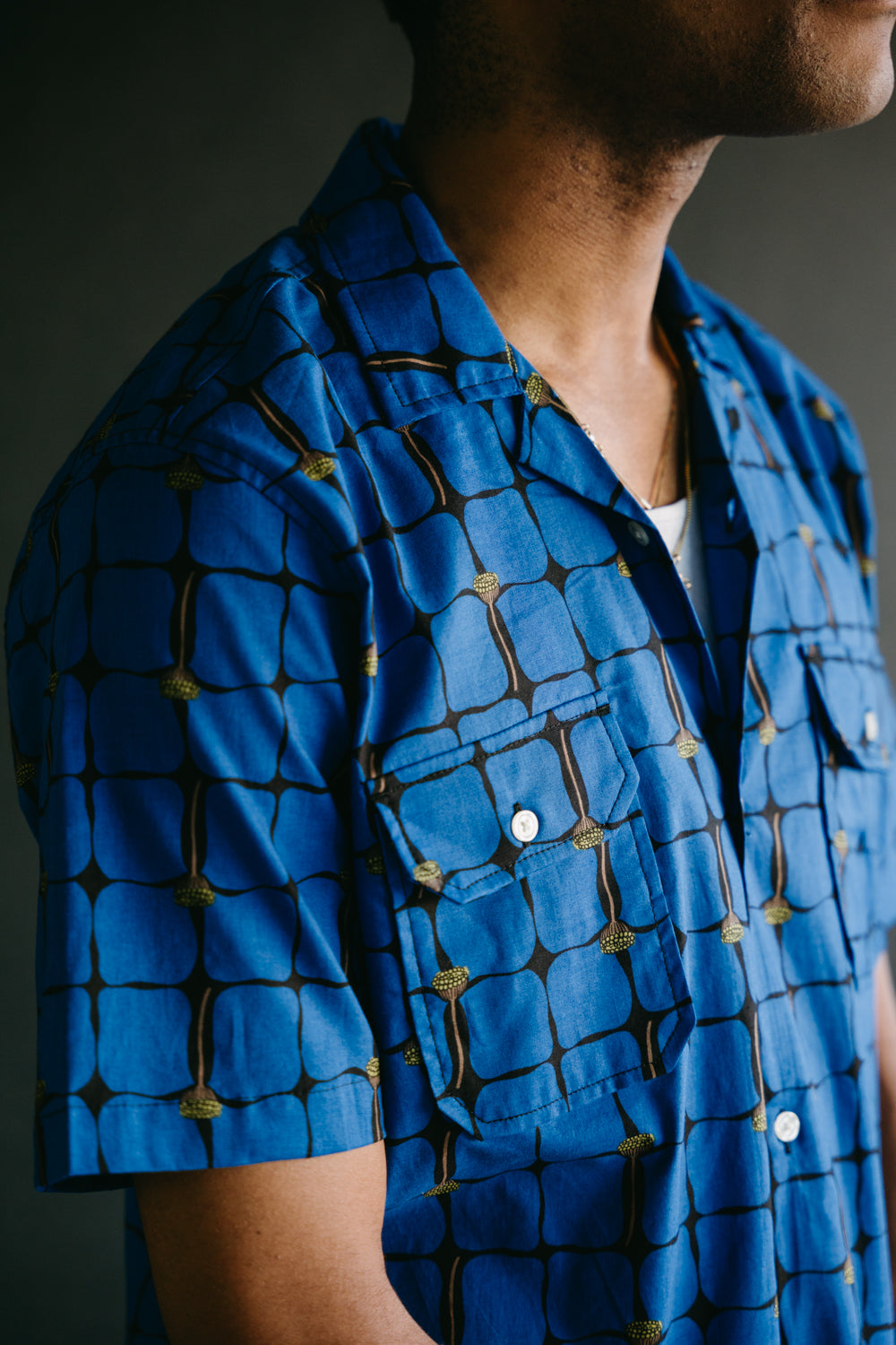 Infantry Shirt S/S - Blue Lotus