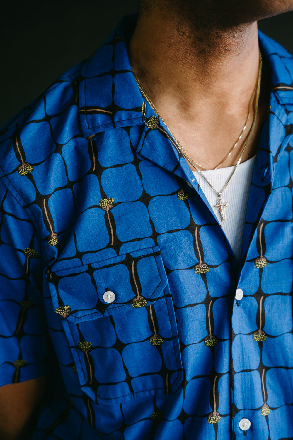 Infantry Shirt S/S - Blue Lotus