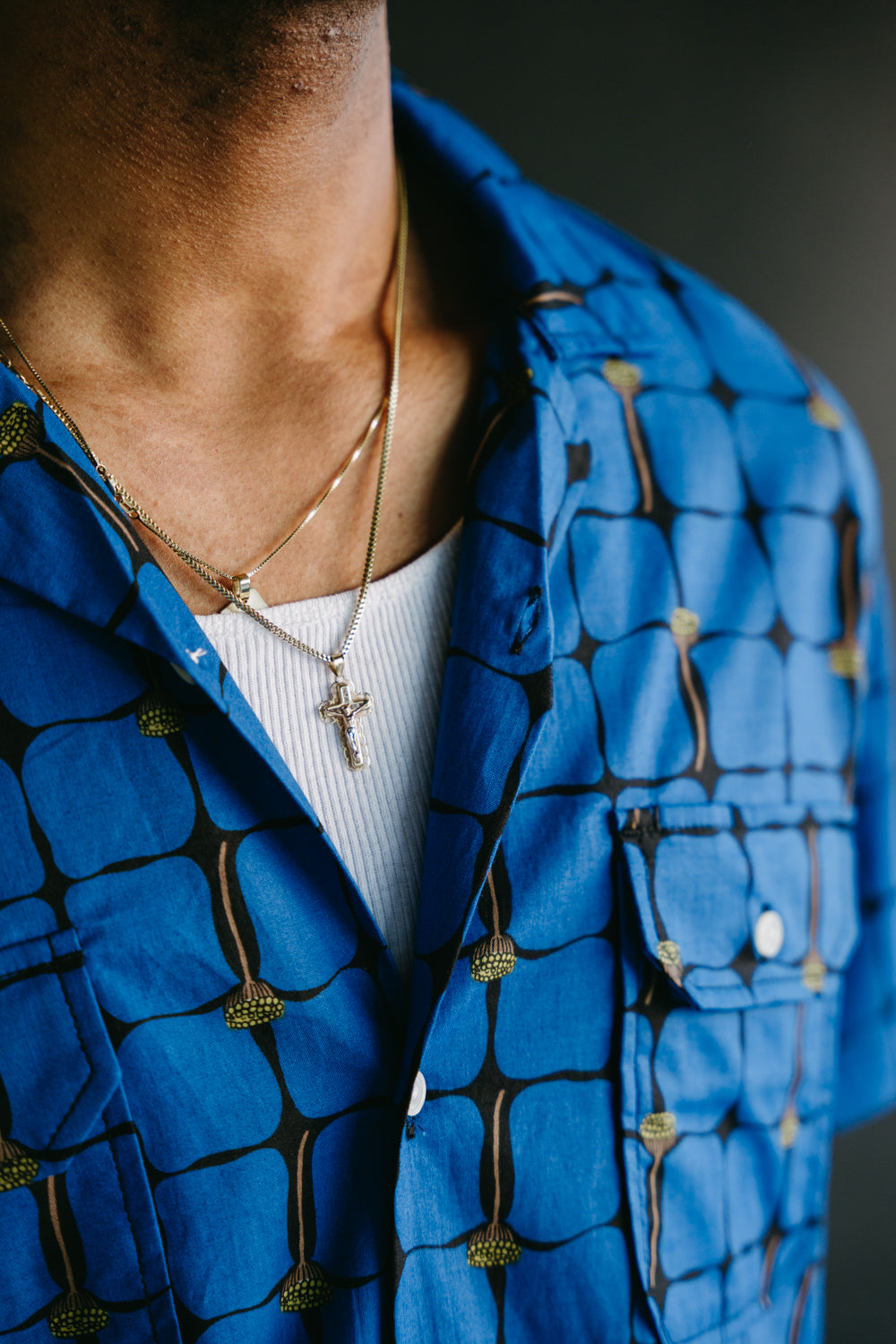 Infantry Shirt S/S - Blue Lotus