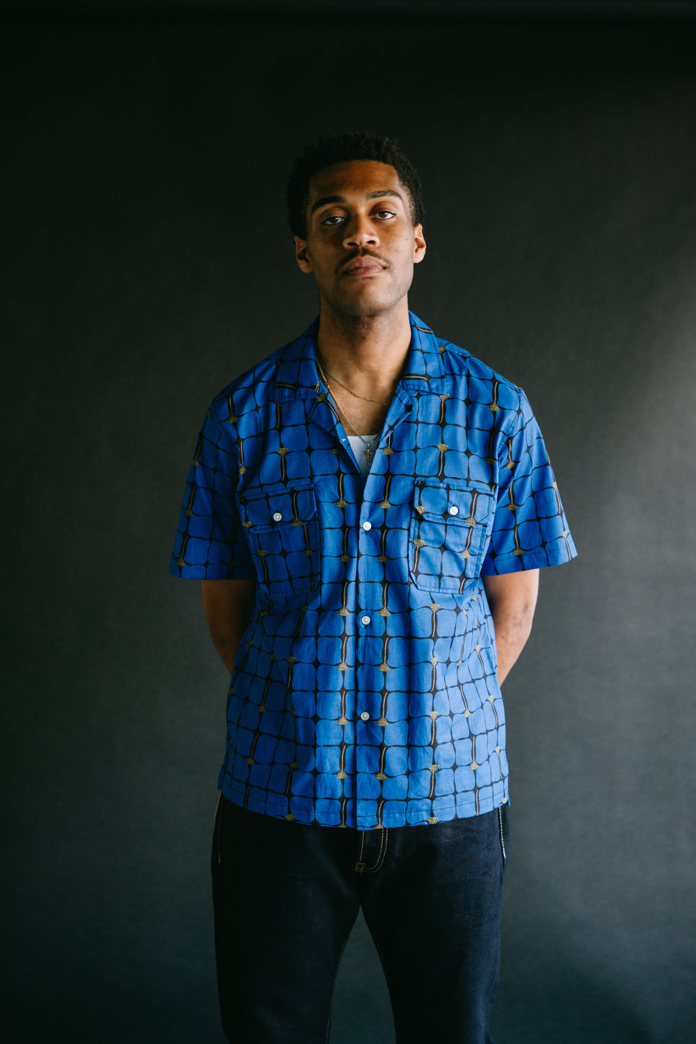 Infantry Shirt S/S - Blue Lotus